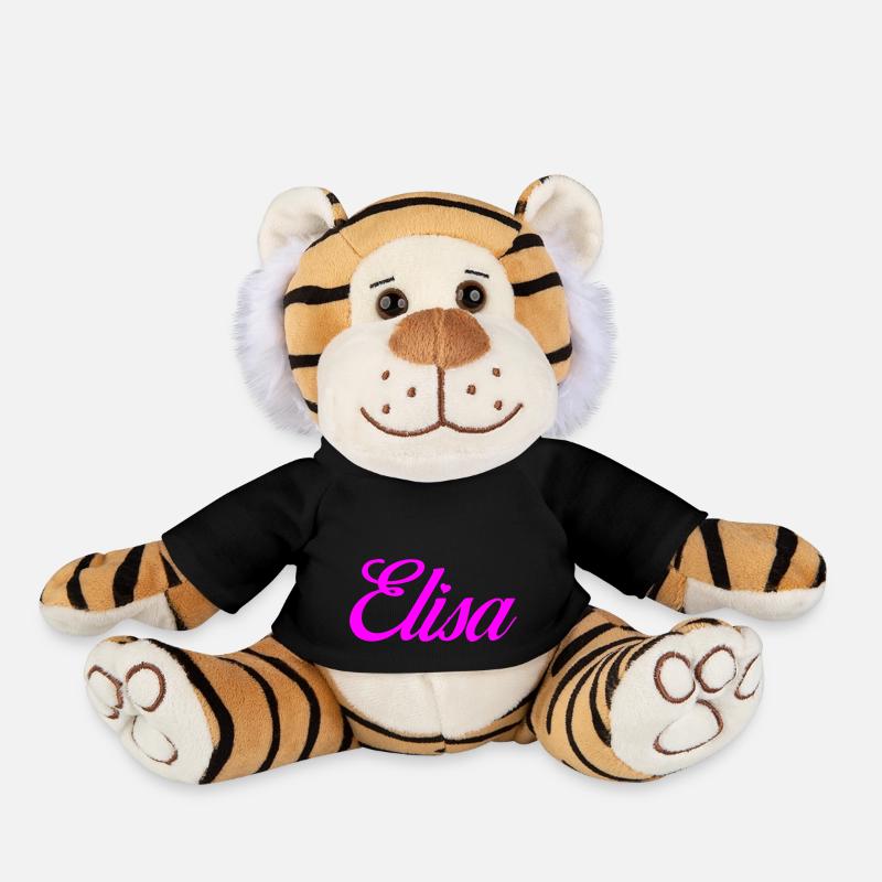 TEST ELISA - Peluche Tigre - noir