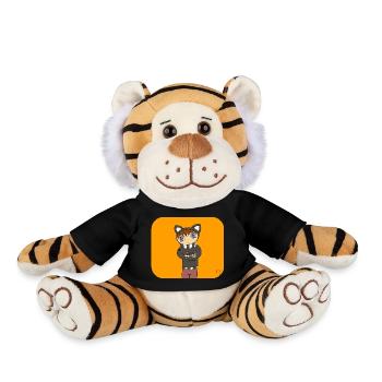 me - Plüschtiger - Schwarz - Vorne