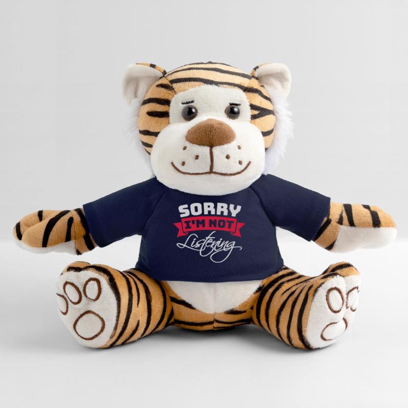 désolé de ne pas écouter Peluche Tigre