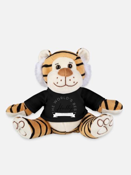 The World's best Hubby - Plush Tiger - black