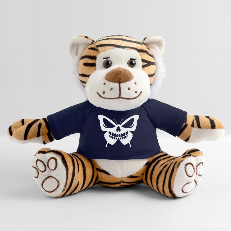 Conception complexe de crâne de papillon Peluche Tigre