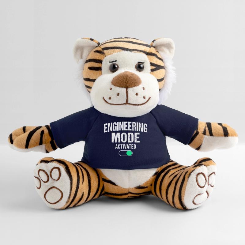 Mechanical Engineering Mechanical Engineer Plush Tiger