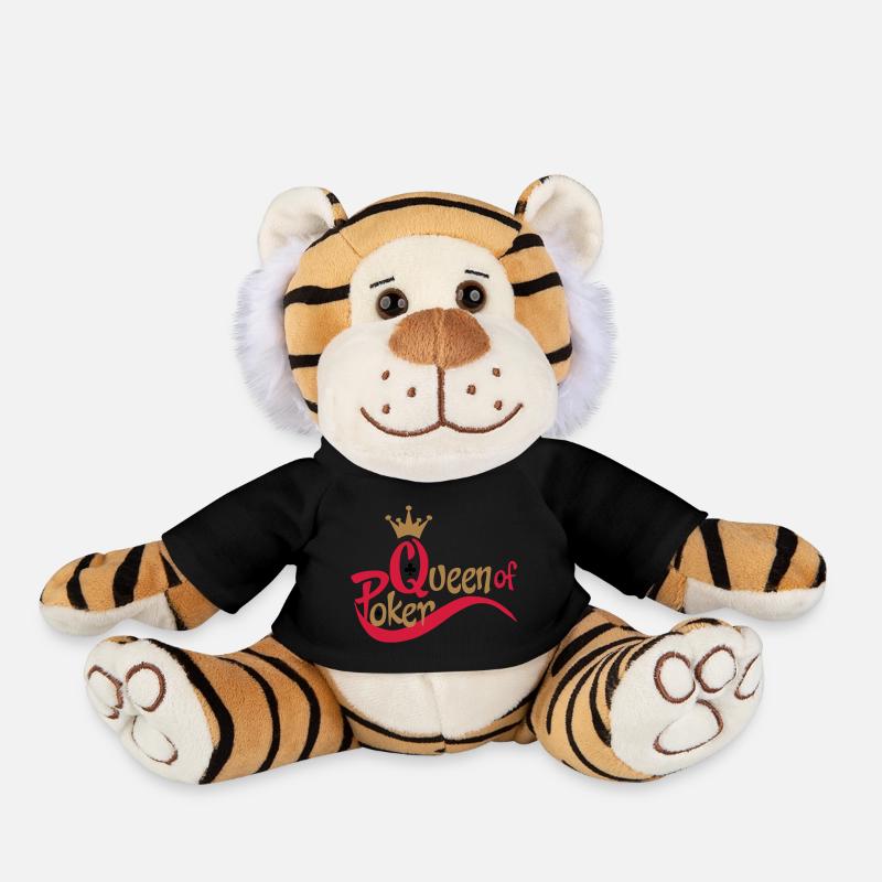 poker - Plüschtiger - Schwarz