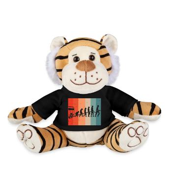 Feuerwehrmann Feuerwehrfrau , Evolution Feuerwehr - Plüschtiger - Schwarz - Vorne