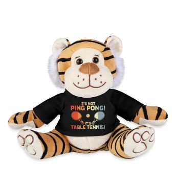 Ce n’est pas du ping-pong - Peluche Tigre - noir - Devant