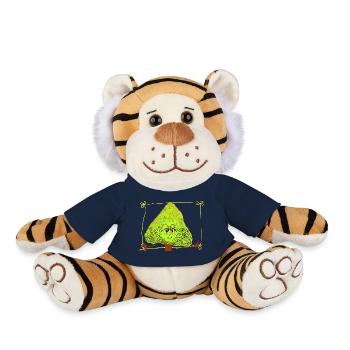 Fantastic Tree with Sprinkles - Plush Tiger - french navy - Front