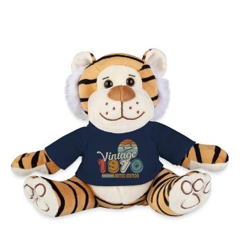 1970 - Plush Tiger - french navy - Front
