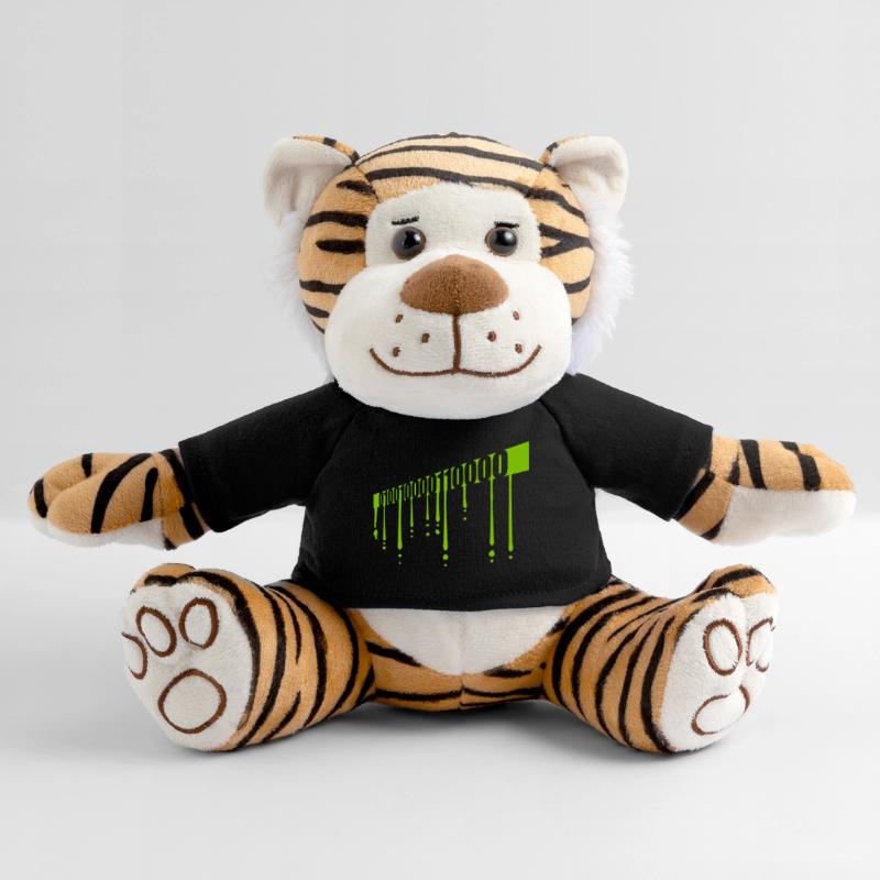 Langage de programme de code binaire Peluche Tigre