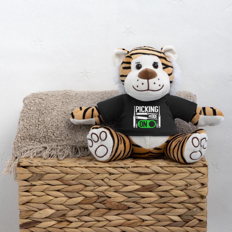 Picking Mode On Locksmith Lockpicker Plush Tiger