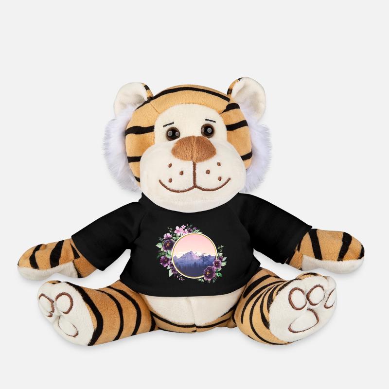 Lavish Mountain - Plush Tiger - black