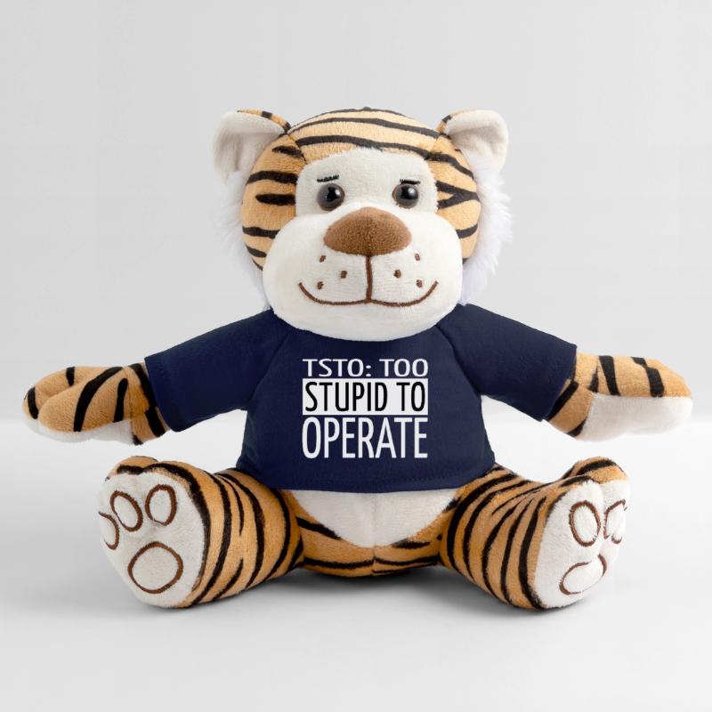 Gamer Encrypt Codage Hacking Code de piratage Peluche Tigre