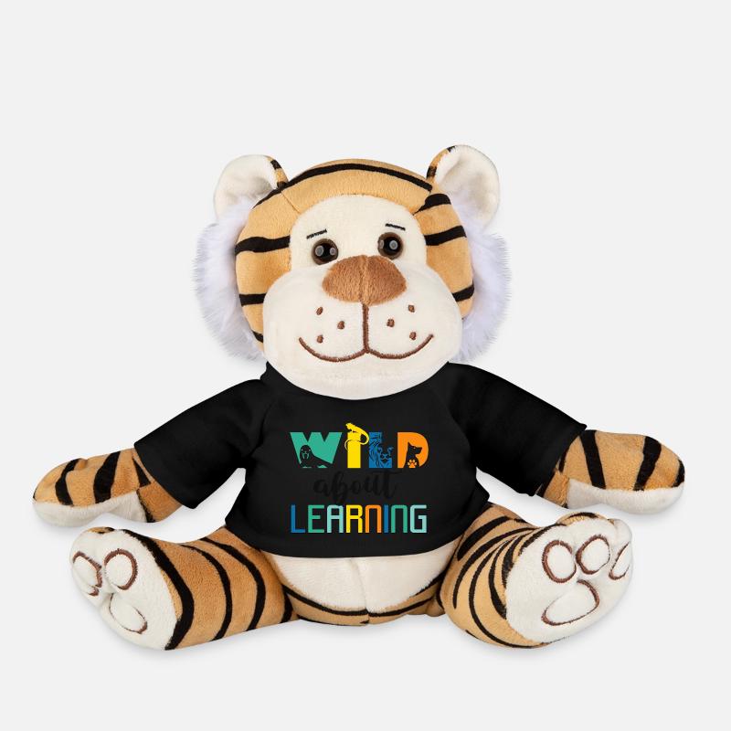Wild About Learning Lehrer Schule Pre-K Tier - Plüschtiger - Schwarz