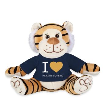 I LOVE PEANUT BUTTER - Plüschtiger - French Navy - Vorne