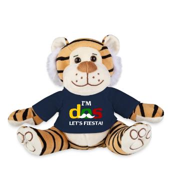 I'm Dos Let's Fiesta - Plush Tiger - french navy - Front