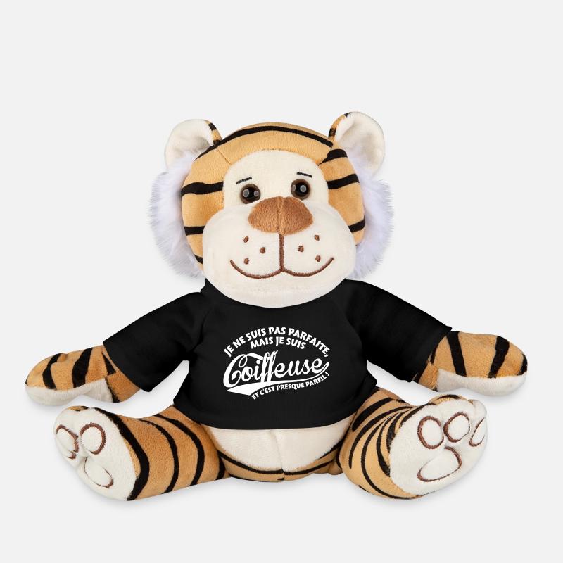Parfaite Coiffeuse - Peluche Tigre - noir
