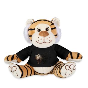 Rhinoceros - Plush Tiger - black - Front