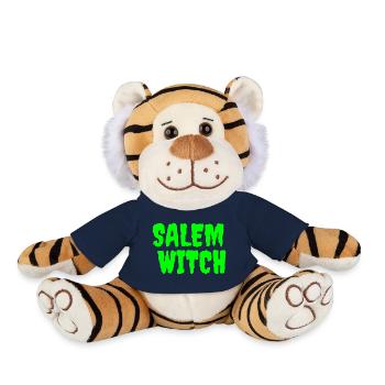 SalemWitch Halloween Design - Plush Tiger - french navy - Front