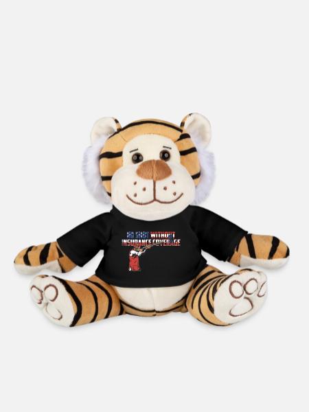 Tir au pigeon d’argile - Peluche Tigre - noir