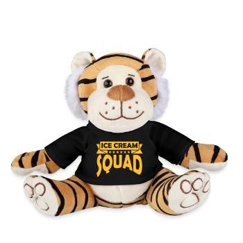 Escouade de crème glacée Friends - Peluche Tigre - noir - Devant