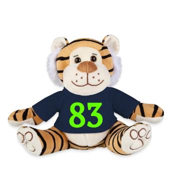 Issue 83 - Plush Tiger - french navy - Front