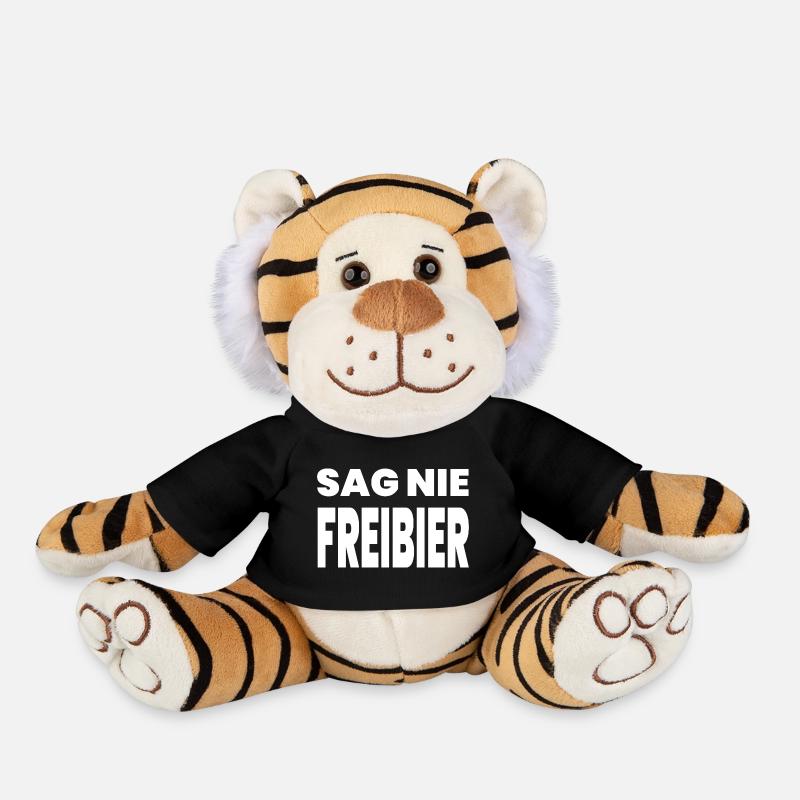 Beer - Plush Tiger - black