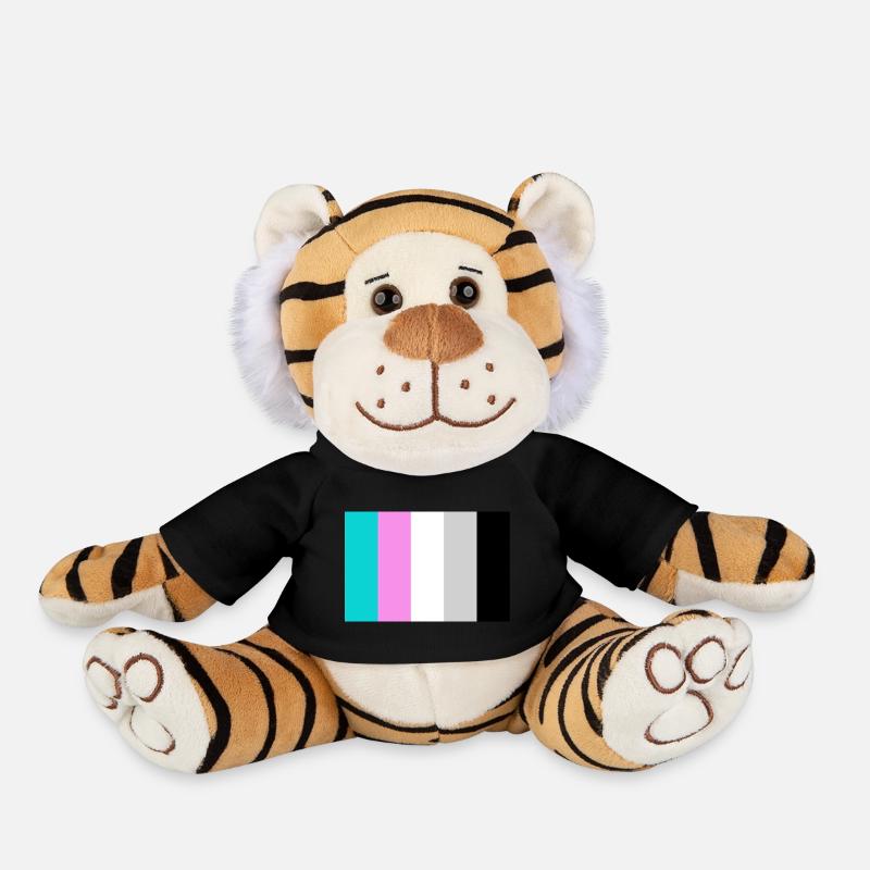 Miami Vice Color Theme - Plüschtiger - Schwarz