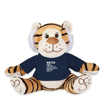 WRITING / AUTHOR: Writer Definition - Plush Tiger - french navy - Front