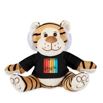 Antonov An-2 Avion Biplan URSS Cadeau - Peluche Tigre - noir - Devant