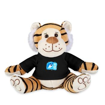 Shark - Plush Tiger - black - Front