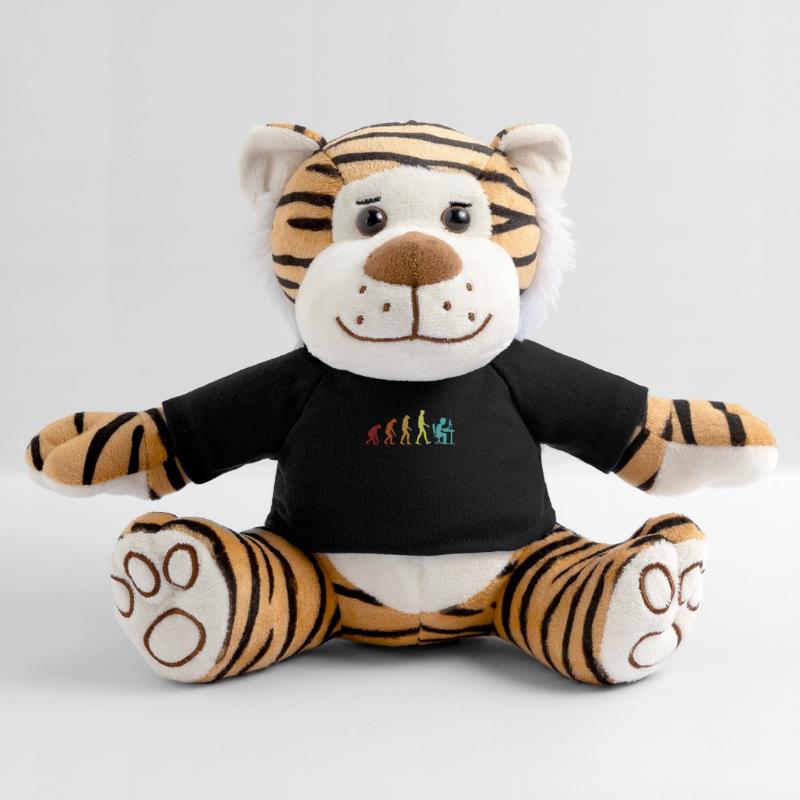 Programmeur Evolution Ingénieur logiciel Codeur Peluche Tigre