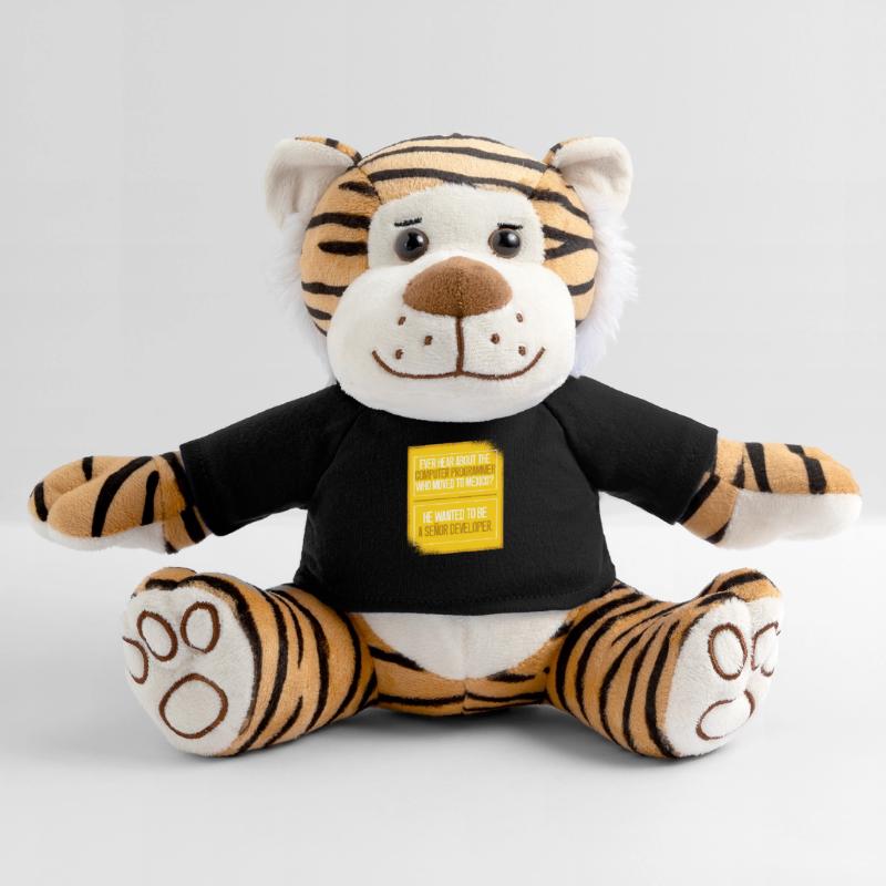 Programmeur Coder Développeur de logiciels Peluche Tigre