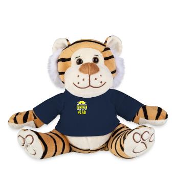 Homeschooling Dad Teacher of the Year Homeschool - Plush Tiger - french navy - Front