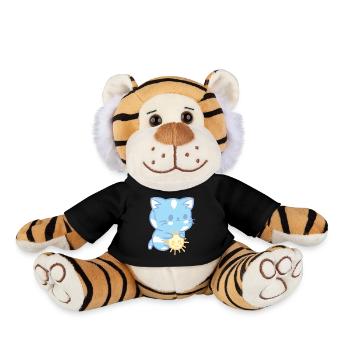 Chat du ciel - Peluche Tigre - noir - Devant