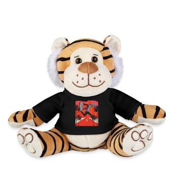 Parkour Free Running à la recherche de traces Freestyle Sport - Peluche Tigre - noir - Devant