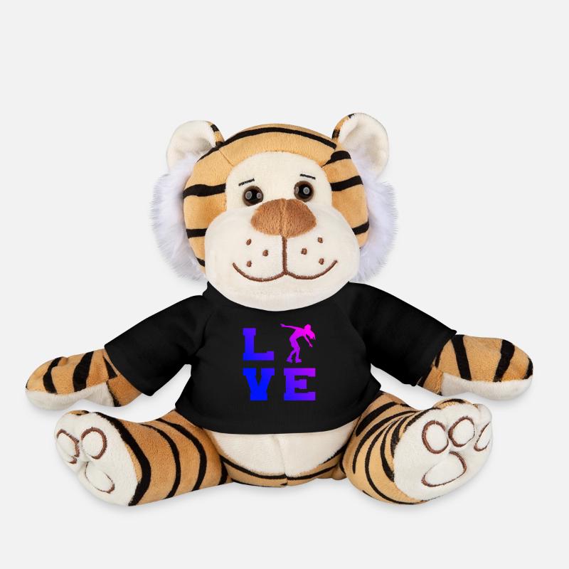 Roller Skating Roller Skating Roller Skate - Peluche Tigre - noir