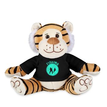Angling - Plush Tiger - black - Front