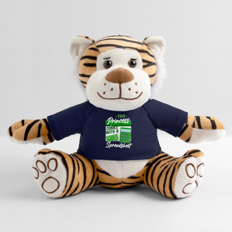 Comptable Comptable Comptable Comptabilité Peluche Tigre