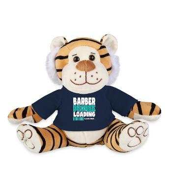 Hairdresser invites training - Plush Tiger - french navy - Front
