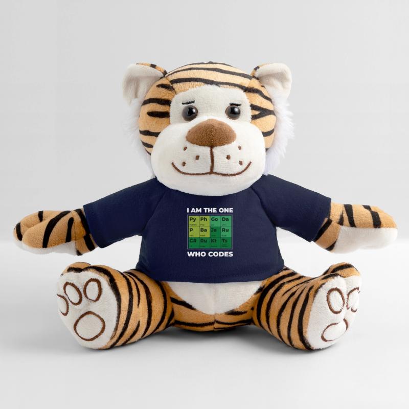 Programmeur - C’est moi qui code Peluche Tigre
