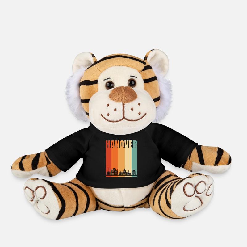 Hannover - Plüschtiger - Schwarz