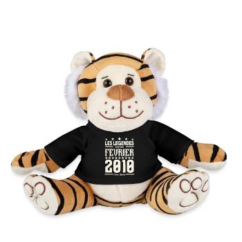 cadeau d'anniversaire Février 2010. février 2010. - Peluche Tigre - noir - Devant