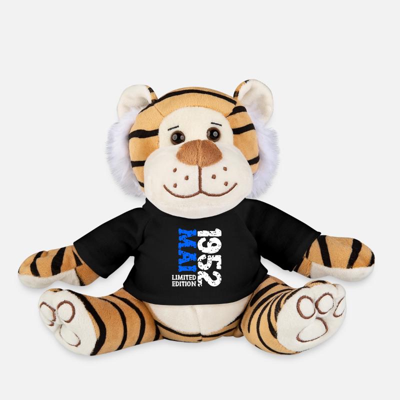 1952 Mai Limited Edition Geburtstag Geschenk - Plüschtiger - Schwarz