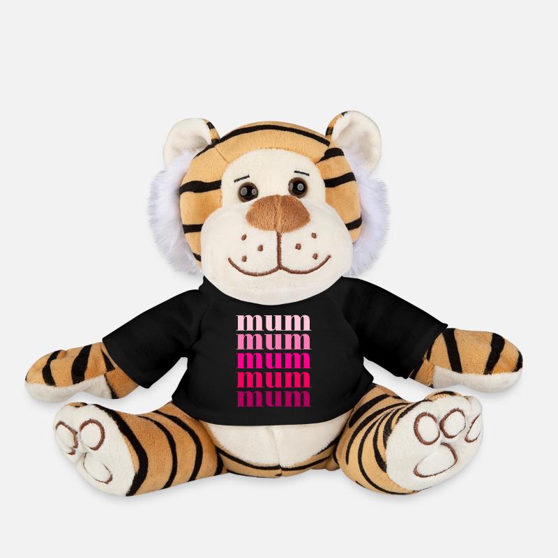 Mum Rosa - Plush Tiger - black
