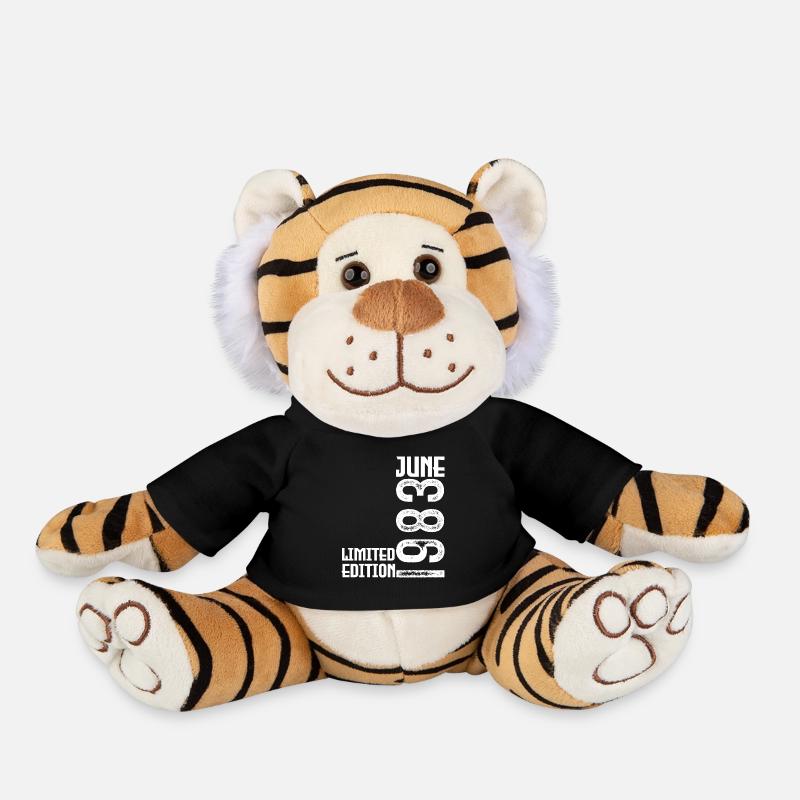 Geschenk Juni 1983 Jubiläum Juni 1983. Juni 1983 - Plüschtiger - Schwarz