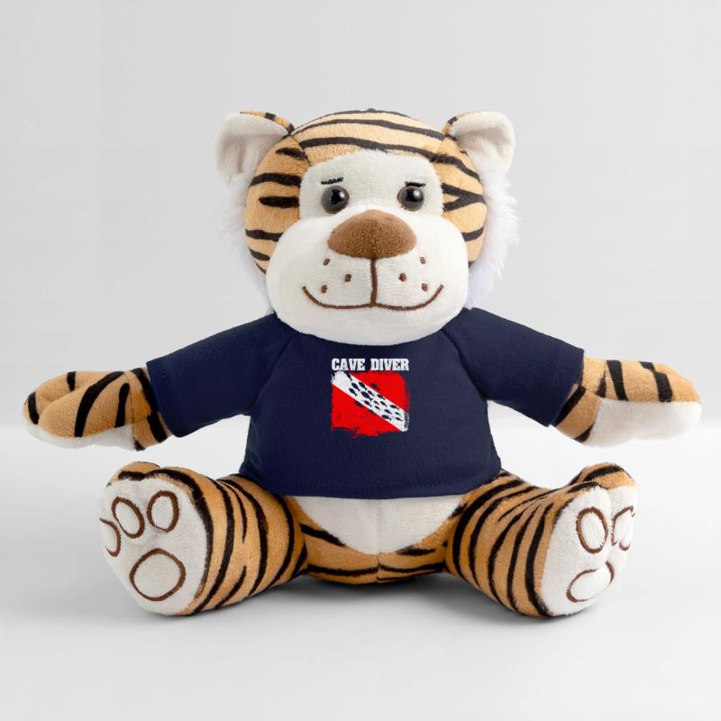 Cave Instructor Divemaster Deep Dive Instructor Plush Tiger