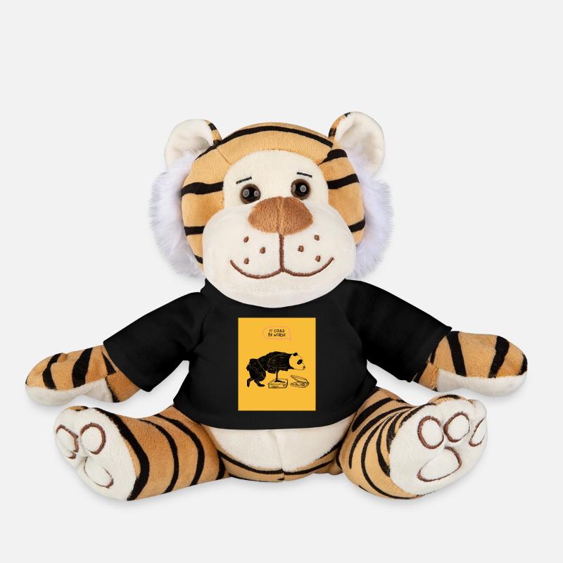 ES KÖNNTE SCHLIMMER SEIN - Plüschtiger - Schwarz