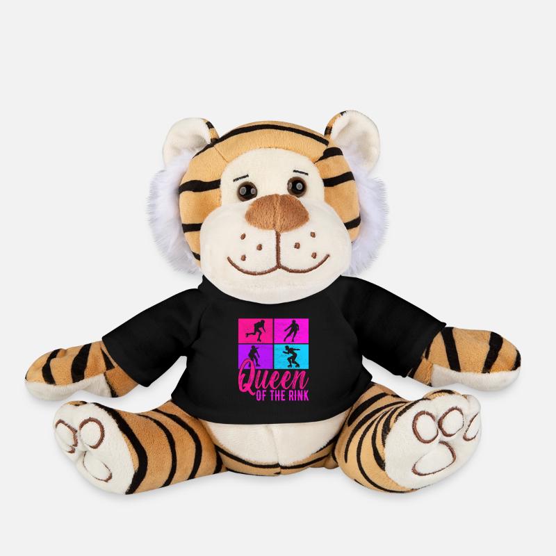 Roller derby - Peluche Tigre - noir