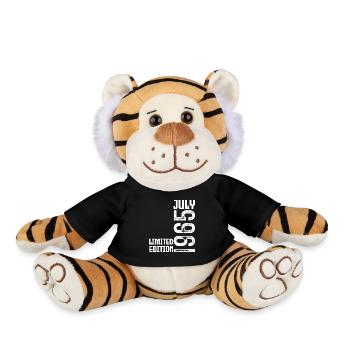 Geschenk Juli 1968. Geburtstag Juli 1968. - Plüschtiger - Schwarz - Vorne