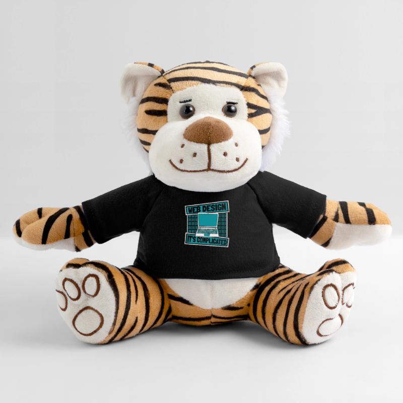 Web Developer Web Developer Funny Plush Tiger