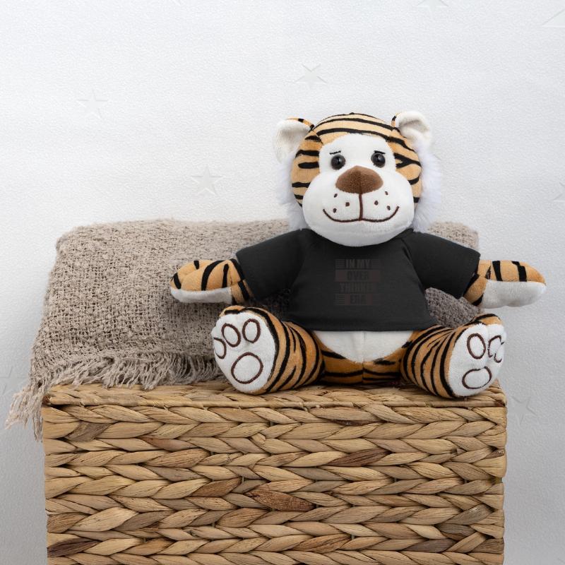 Dans mon ère Overthinker Overthink Peluche Tigre